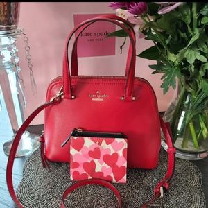 Kate Spade Patterson Drive Satchel w/ crossbody strap & Wallet LIKE NEW